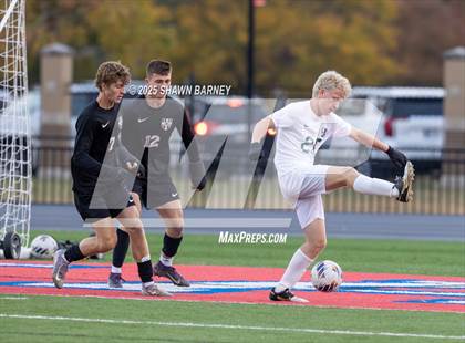 Thumbnail 2 in Covenant Christian vs. Fort Wayne Blackhawk Christian (IHSAA Class 1A Semi-State Championship) photogallery.