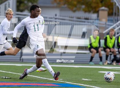 Thumbnail 1 in Covenant Christian vs. Fort Wayne Blackhawk Christian (IHSAA Class 1A Semi-State Championship) photogallery.