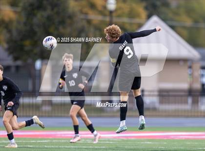 Thumbnail 2 in Covenant Christian vs. Fort Wayne Blackhawk Christian (IHSAA Class 1A Semi-State Championship) photogallery.