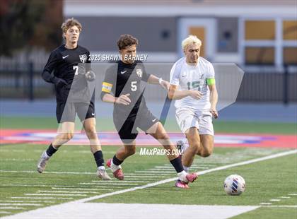 Thumbnail 2 in Covenant Christian vs. Fort Wayne Blackhawk Christian (IHSAA Class 1A Semi-State Championship) photogallery.