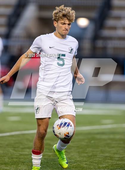 Thumbnail 1 in Covenant Christian vs. Fort Wayne Blackhawk Christian (IHSAA Class 1A Semi-State Championship) photogallery.