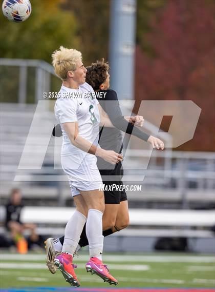 Thumbnail 2 in Covenant Christian vs. Fort Wayne Blackhawk Christian (IHSAA Class 1A Semi-State Championship) photogallery.