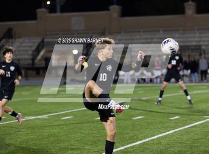 Thumbnail 1 in Covenant Christian vs. Fort Wayne Blackhawk Christian (IHSAA Class 1A Semi-State Championship) photogallery.