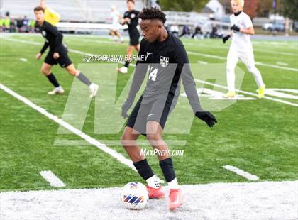 Thumbnail 3 in Covenant Christian vs. Fort Wayne Blackhawk Christian (IHSAA Class 1A Semi-State Championship) photogallery.