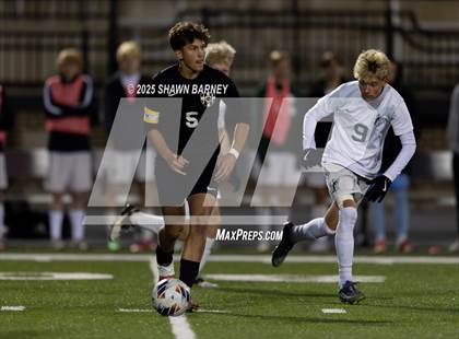 Thumbnail 3 in Covenant Christian vs. Fort Wayne Blackhawk Christian (IHSAA Class 1A Semi-State Championship) photogallery.