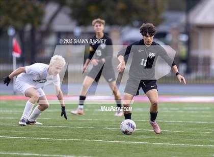 Thumbnail 1 in Covenant Christian vs. Fort Wayne Blackhawk Christian (IHSAA Class 1A Semi-State Championship) photogallery.