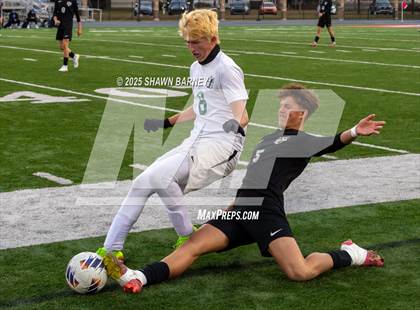 Thumbnail 1 in Covenant Christian vs. Fort Wayne Blackhawk Christian (IHSAA Class 1A Semi-State Championship) photogallery.