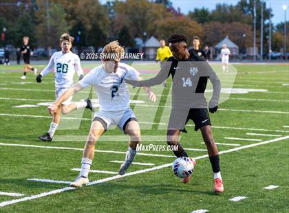 Thumbnail 2 in Covenant Christian vs. Fort Wayne Blackhawk Christian (IHSAA Class 1A Semi-State Championship) photogallery.