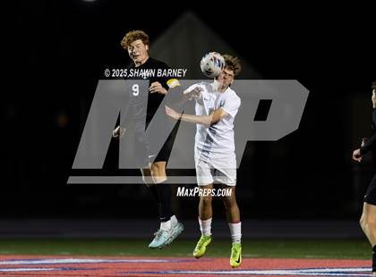 Thumbnail 2 in Covenant Christian vs. Fort Wayne Blackhawk Christian (IHSAA Class 1A Semi-State Championship) photogallery.