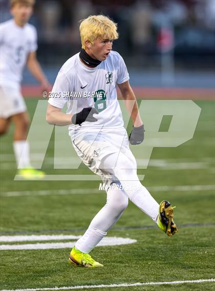 Thumbnail 2 in Covenant Christian vs. Fort Wayne Blackhawk Christian (IHSAA Class 1A Semi-State Championship) photogallery.