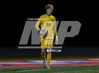 Thumbnail 1 in Covenant Christian vs. Fort Wayne Blackhawk Christian (IHSAA Class 1A Semi-State Championship) photogallery.