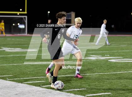 Thumbnail 3 in Covenant Christian vs. Fort Wayne Blackhawk Christian (IHSAA Class 1A Semi-State Championship) photogallery.