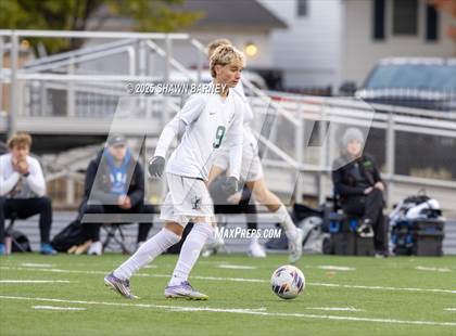 Thumbnail 3 in Covenant Christian vs. Fort Wayne Blackhawk Christian (IHSAA Class 1A Semi-State Championship) photogallery.
