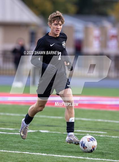 Thumbnail 3 in Covenant Christian vs. Fort Wayne Blackhawk Christian (IHSAA Class 1A Semi-State Championship) photogallery.