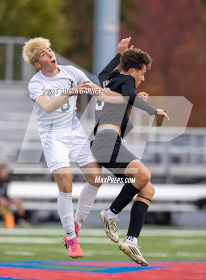 Thumbnail 3 in Covenant Christian vs. Fort Wayne Blackhawk Christian (IHSAA Class 1A Semi-State Championship) photogallery.