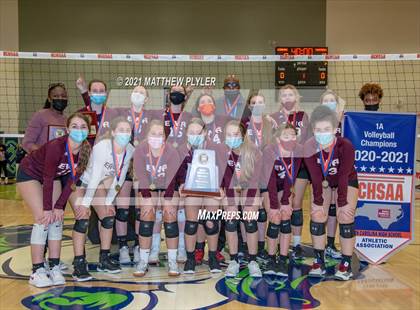 Thumbnail 1 in Mountain Island Charter vs East Wake Academy  (NCHSAA 1A Finals) (2 of 2 - pre-game, post-game, and awards) photogallery.