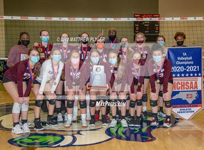 Thumbnail 2 in Mountain Island Charter vs East Wake Academy  (NCHSAA 1A Finals) (2 of 2 - pre-game, post-game, and awards) photogallery.