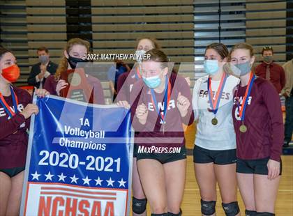 Thumbnail 2 in Mountain Island Charter vs East Wake Academy  (NCHSAA 1A Finals) (2 of 2 - pre-game, post-game, and awards) photogallery.