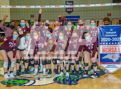 Thumbnail 3 in Mountain Island Charter vs East Wake Academy  (NCHSAA 1A Finals) (2 of 2 - pre-game, post-game, and awards) photogallery.