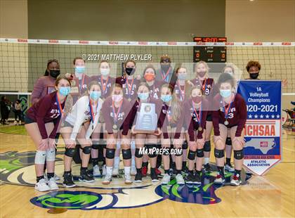 Thumbnail 3 in Mountain Island Charter vs East Wake Academy  (NCHSAA 1A Finals) (2 of 2 - pre-game, post-game, and awards) photogallery.