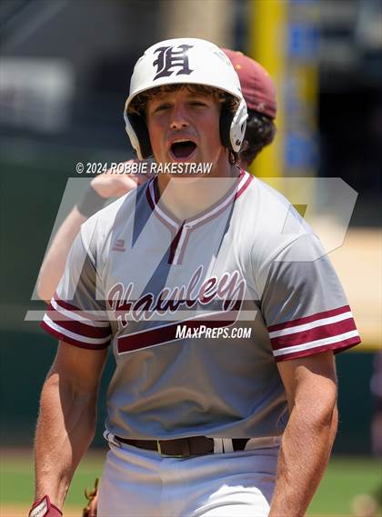 Thumbnail 3 in Hawley vs. Collinsville (UIL 2A Baseball Final) photogallery.