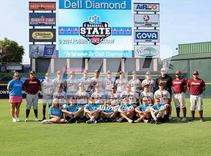Thumbnail 1 in Hawley vs. Collinsville (UIL 2A Baseball Final) photogallery.