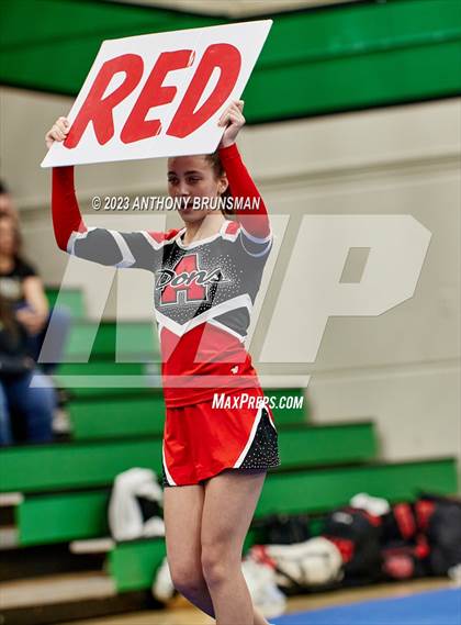 Thumbnail 1 in Aragon - CIF Northern Regional Cheer Championships photogallery.