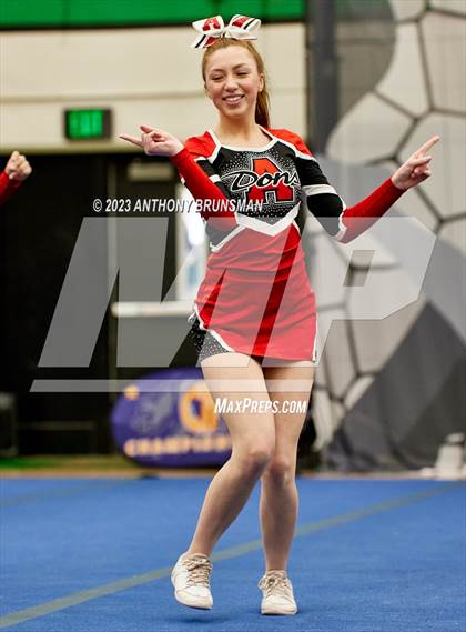 Thumbnail 1 in Aragon - CIF Northern Regional Cheer Championships photogallery.