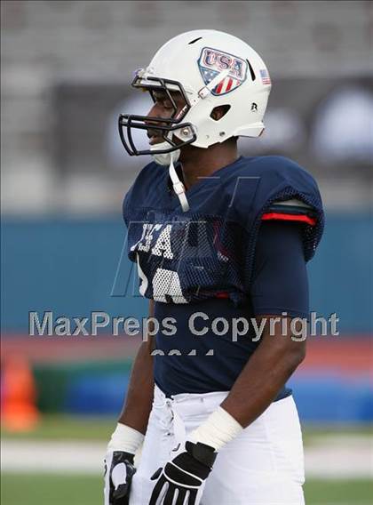 Thumbnail 2 in IFAF Team USA Practice photogallery.