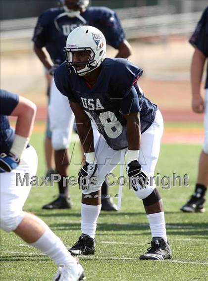 Thumbnail 1 in IFAF Team USA Practice photogallery.