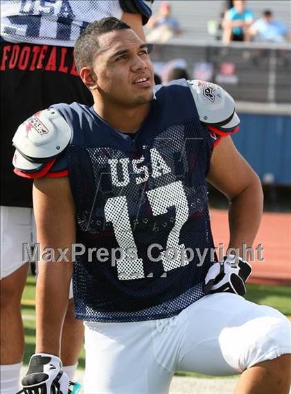 Thumbnail 2 in IFAF Team USA Practice photogallery.