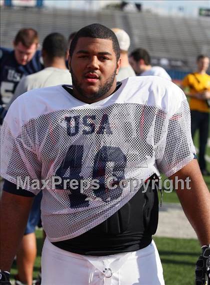 Thumbnail 2 in IFAF Team USA Practice photogallery.