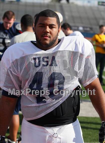 Thumbnail 1 in IFAF Team USA Practice photogallery.