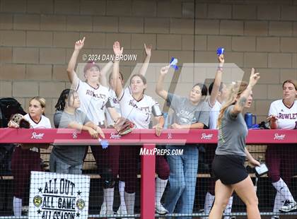 Thumbnail 3 in Rockwall-Heath vs Rowlett (UIL Region 2  Bi District) photogallery.