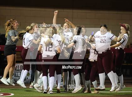 Thumbnail 2 in Rockwall-Heath vs Rowlett (UIL Region 2  Bi District) photogallery.