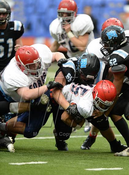 Thumbnail 1 in Rye Neck vs. Chenango Forks (NYSPHSAA Class C Final) photogallery.