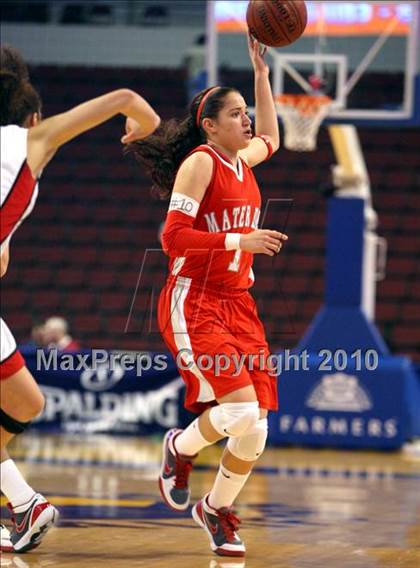 Thumbnail 1 in Carondelet vs. Mater Dei (CIF State D2 Final) photogallery.