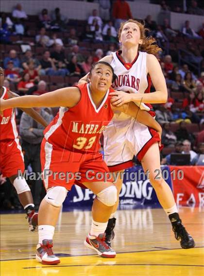 Thumbnail 1 in Carondelet vs. Mater Dei (CIF State D2 Final) photogallery.