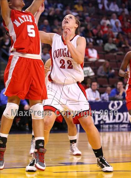 Thumbnail 3 in Carondelet vs. Mater Dei (CIF State D2 Final) photogallery.