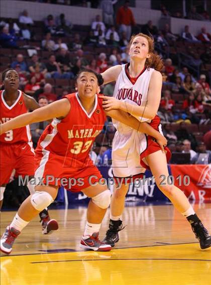 Thumbnail 2 in Carondelet vs. Mater Dei (CIF State D2 Final) photogallery.