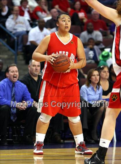 Thumbnail 2 in Carondelet vs. Mater Dei (CIF State D2 Final) photogallery.
