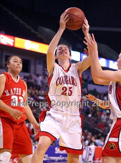 Thumbnail 1 in Carondelet vs. Mater Dei (CIF State D2 Final) photogallery.
