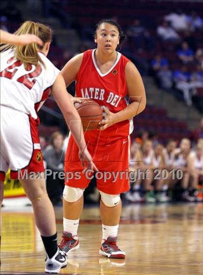 Thumbnail 3 in Carondelet vs. Mater Dei (CIF State D2 Final) photogallery.