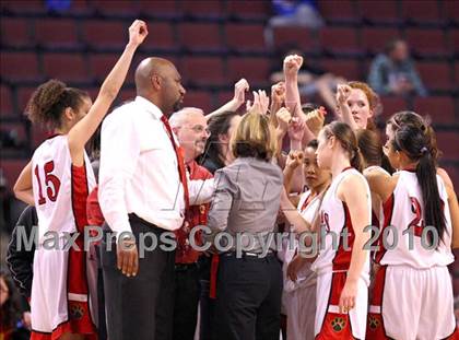 Thumbnail 2 in Carondelet vs. Mater Dei (CIF State D2 Final) photogallery.
