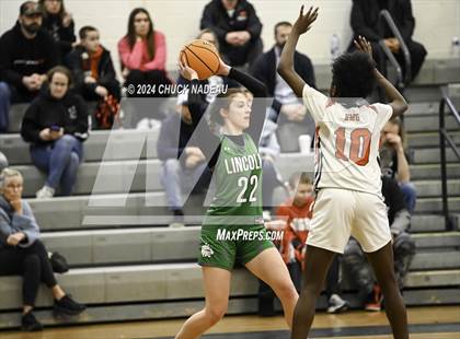Thumbnail 3 in Lincoln School vs. Exeter-West Greenwich (RIIL Division 3 Semifinal) photogallery.