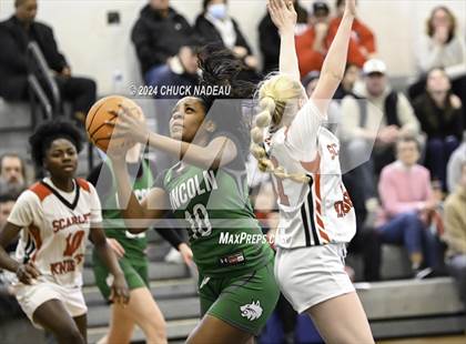 Thumbnail 1 in Lincoln School vs. Exeter-West Greenwich (RIIL Division 3 Semifinal) photogallery.