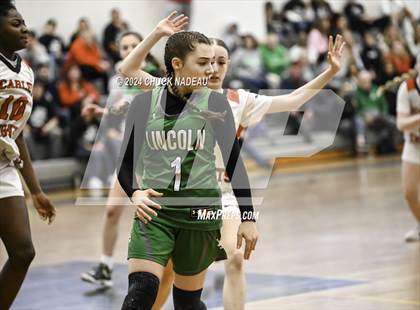 Thumbnail 1 in Lincoln School vs. Exeter-West Greenwich (RIIL Division 3 Semifinal) photogallery.