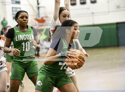Thumbnail 3 in Lincoln School vs. Exeter-West Greenwich (RIIL Division 3 Semifinal) photogallery.