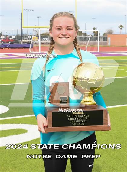 Thumbnail 2 in Notre Dame Prep vs. Campo Verde (AIA 5A Final - Awards) photogallery.