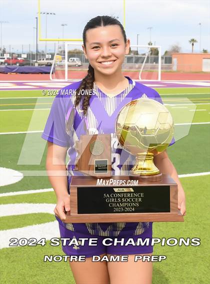 Thumbnail 2 in Notre Dame Prep vs. Campo Verde (AIA 5A Final - Awards) photogallery.